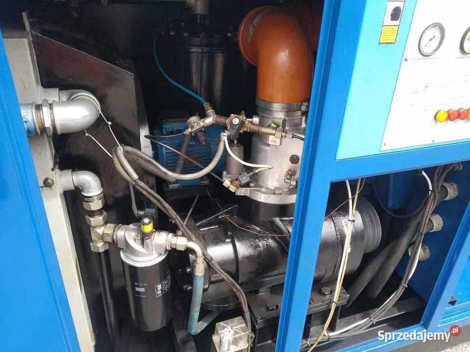 Kompresor sprężarka śrubowa AIRPOL 75 kW 610 m3h Stary Sącz