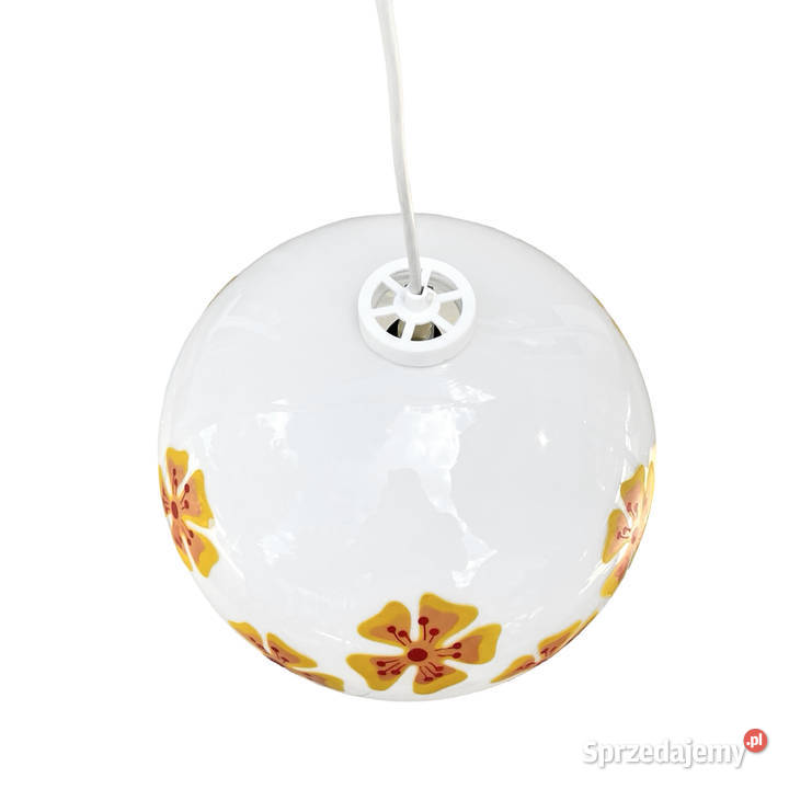 Lampa wisząca VEB Beleuchtungsglaskombinat Warszawa