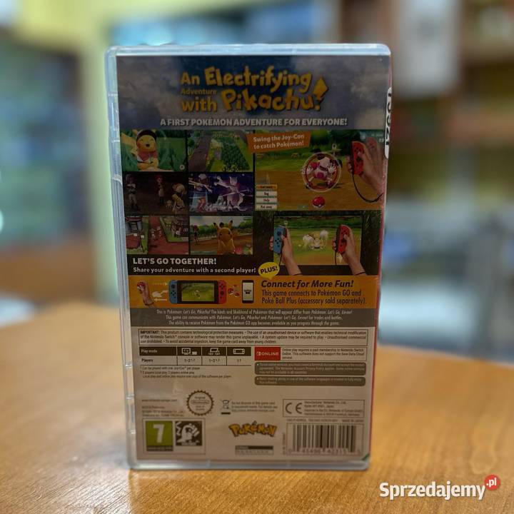 Gra na Nintedo Switch Pokemon Lets Go Pikachu Elbląg