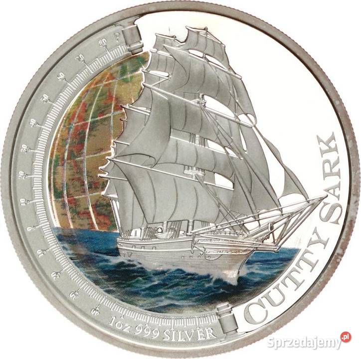 Srebrna moneta z serii Statki które zmieniły Warszawa