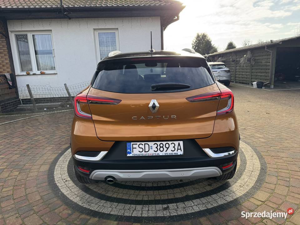 Renault Captur 2020 Intens 13tce benzyna Automat garażowany Drezdenko