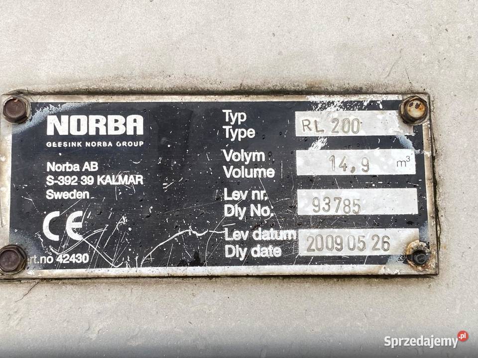 Śmieciarka SCANIA P230 Norba RL200 15 m3 4x2 świętokrzyskie Nowiny sprzedam