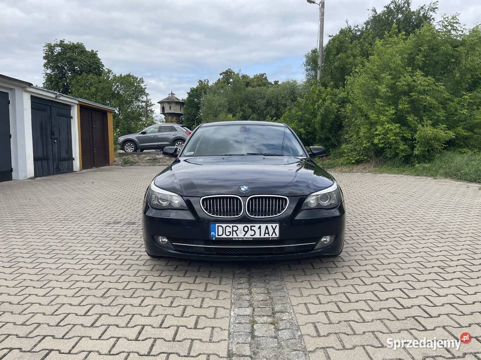BMW 535d Shadow line 2009r światła przeciwmgielne Góra