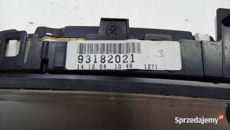 LICZNIK 93182021 Opel Vectra III 20022008 C sprzedam