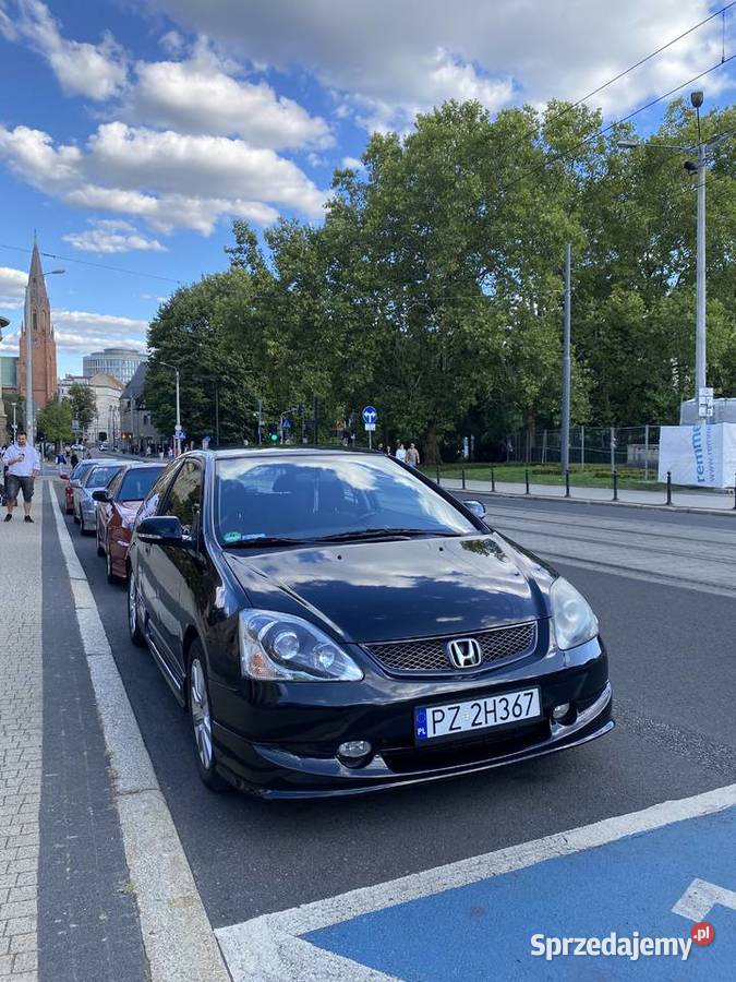 Honda Civic 7 EP2 16 VTEC Wersja Sport benzyna Swarzędz