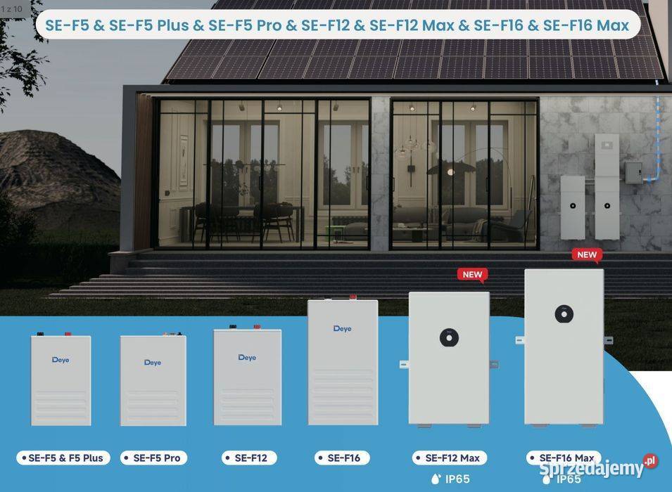 Deye SEF12 Magazyn energii 118 kWh LiFePO4 Nowy