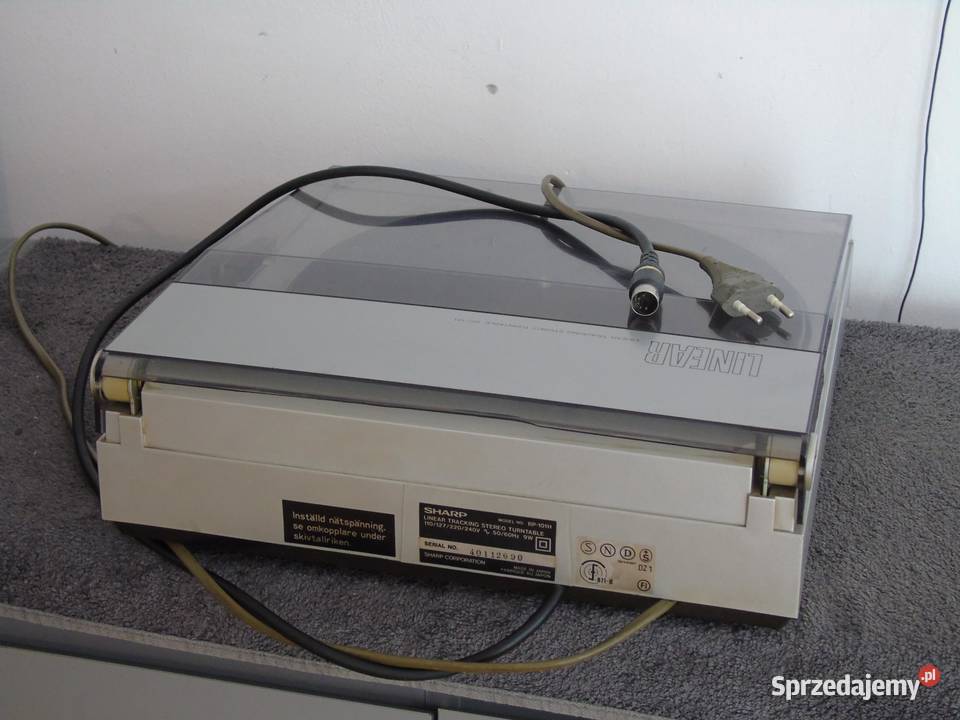 Gramofon tangencialny Sharp RP101 igła sprawny podkarpackie