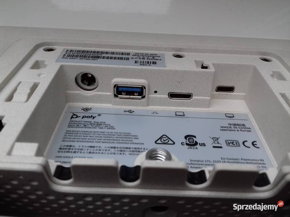Poly GC8 P024 ekran dotykowy 8 WideoKonferencja HP Bydgoszcz sprzedam