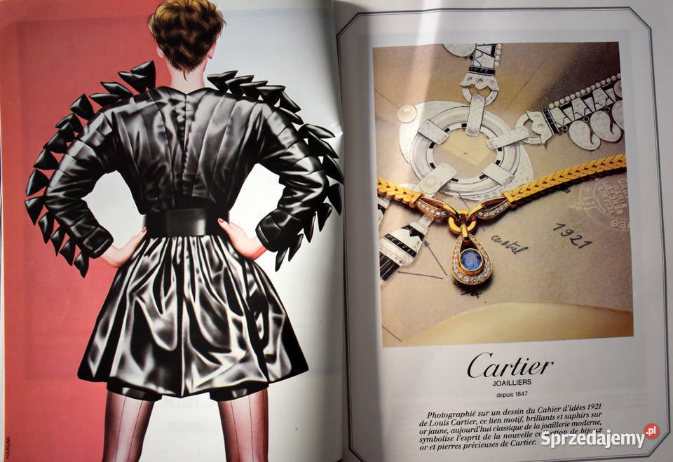 Vogue Paris magazyn mody z 1982
