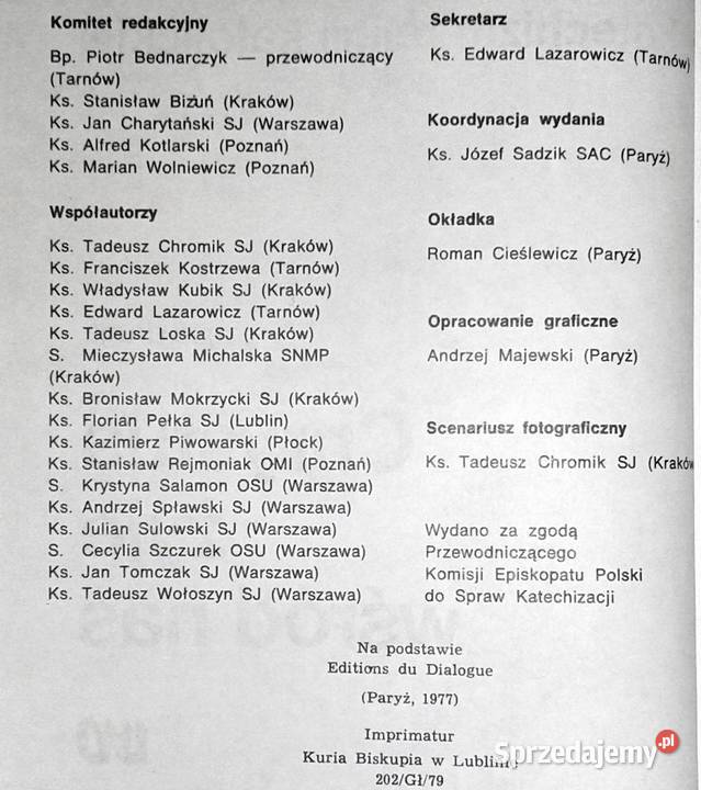 Chrystus żyje wśród nas 2 Katechizm P Bednarczyk Chełm