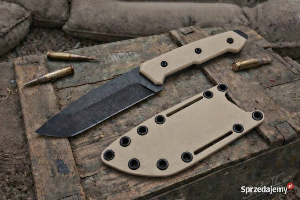 Nóż Kadaffy Desert Ręcznie Robiony Bushcraft Rzeszów