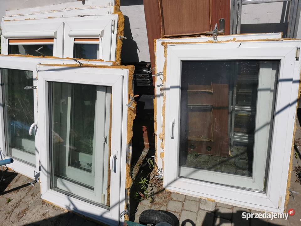 Okna PCV używane profil veka kujawsko-pomorskie Czernikowo