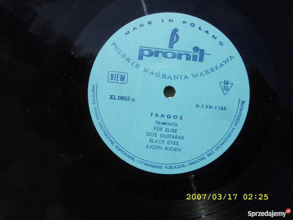 Dance LP TANGOSTRAVIATA dolnośląskie Wołów sprzedam