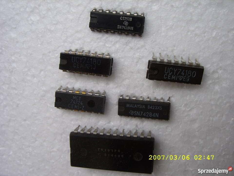 Uklady cyfrowe 74xxx 741374937495741217412574197 Wołów