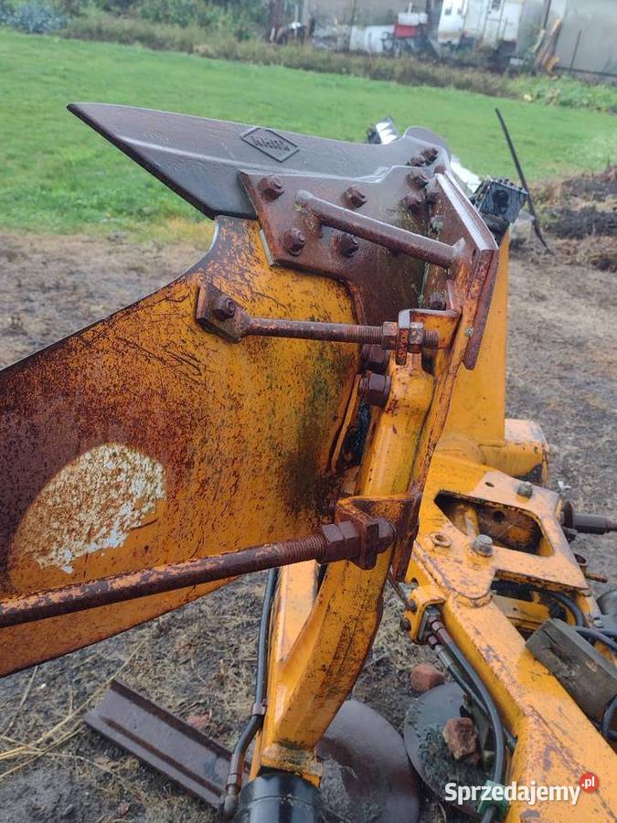 Pług huard 3 skibowy obrotowy zabezpieczenia non Krośniewice sprzedam