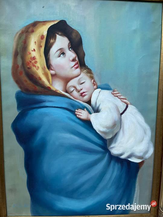 Matka Boża Cyganka obraz drewniana rzeźbiona sprzedam
