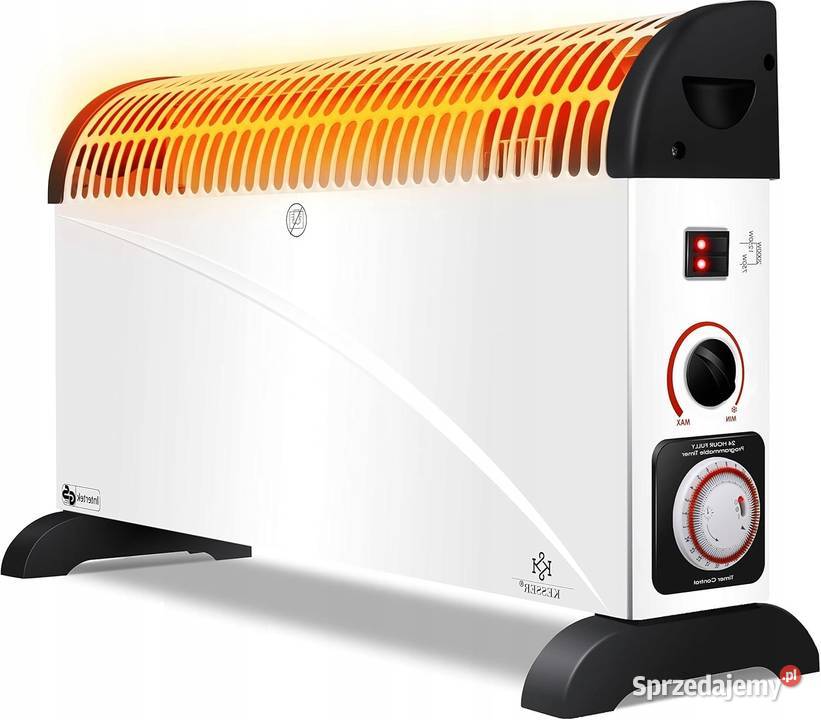 Grzejnik Konwektorowy 2000 W Biały Powystawowy Brzozów