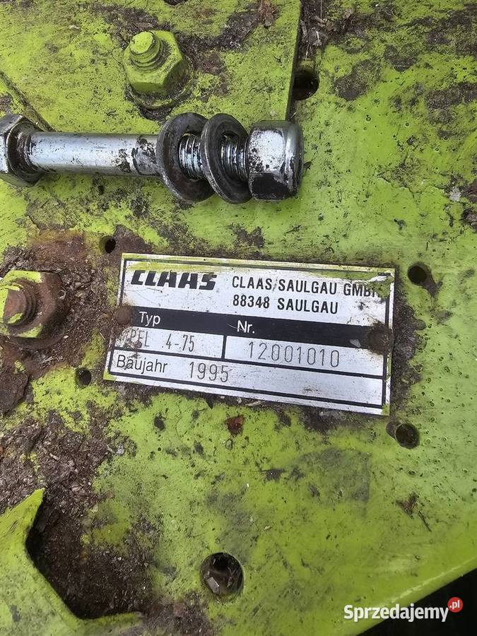 Przystawka do kukurydzy Claas 4 75 nieuszkodzony Jelcz-Laskowice