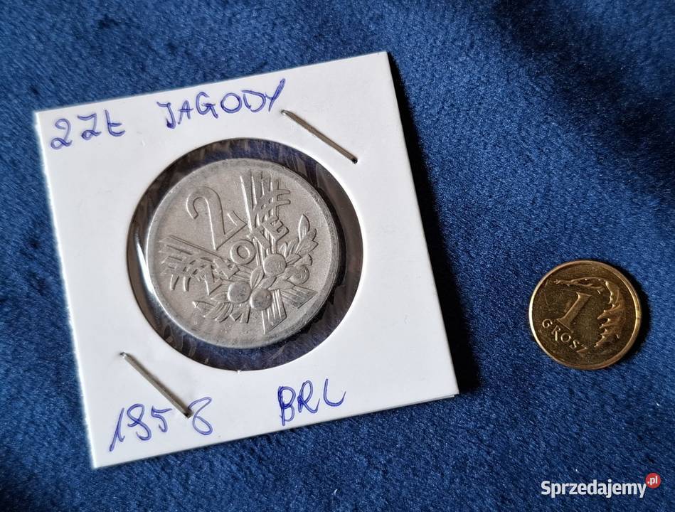2 złote z okresu PRL z 1958 Jagody
Pierwszy pomorskie sprzedam