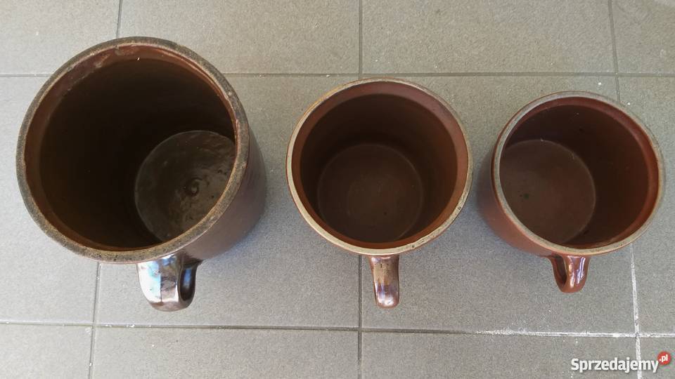 Garnekgarnki kamionkowe z Bochni 5 sztuk Warszawa