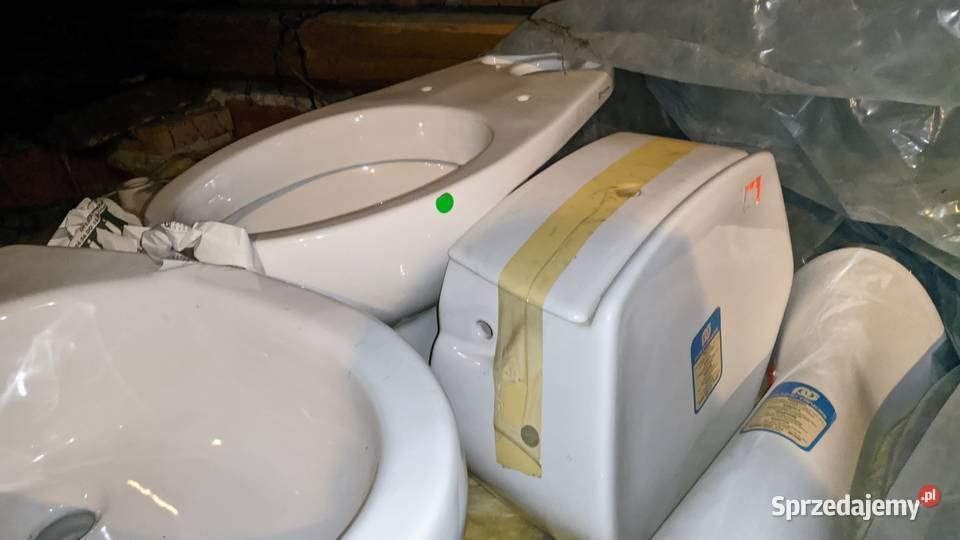 Ceramika łazienkowa komplet nowy bidet kompakt Ciężkowice