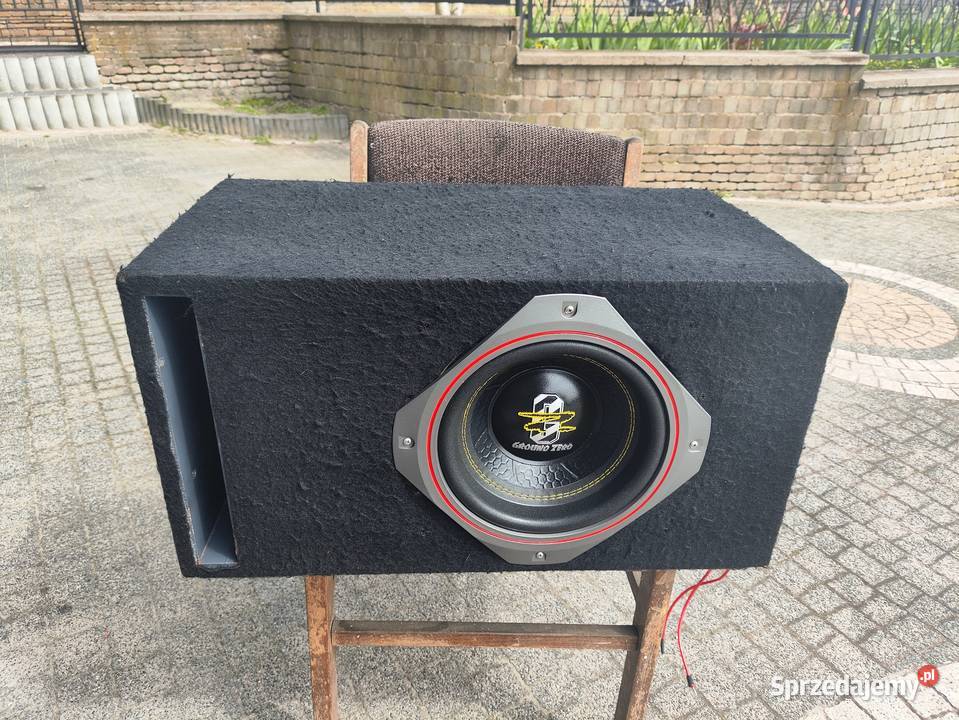 Skrzynia bassowa basowa tuba subwoofer Ground Głośniki Niegowonice