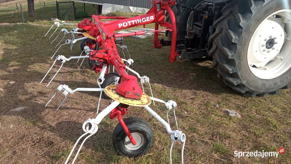 Przetrzasacz przetrząsarka Pottinger 47m skrętna nieuszkodzony małopolskie Przysietnica