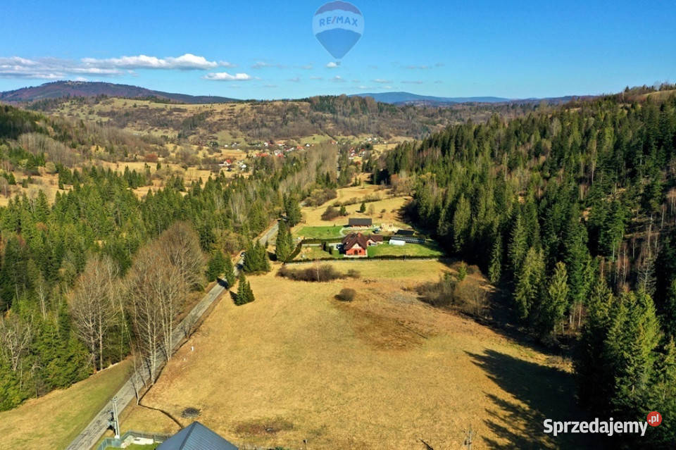 Działka budowlano rolna w Rycerce Górnej śląskie Rycerka Górna