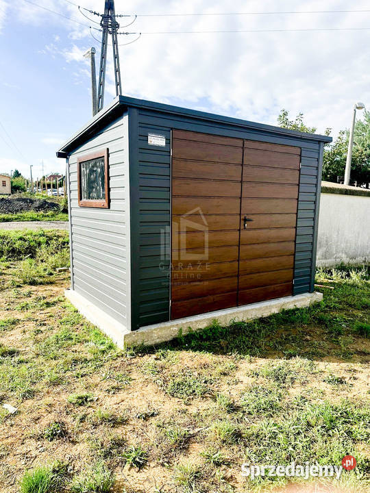Schowek Domek Ogrodowy 25x2m Brama Dwuskrzydłowa Brzesko