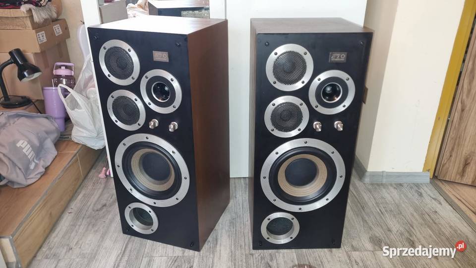 Potężne kolumny podłogowe Wharfedale E70 2x200W łódzkie Warta