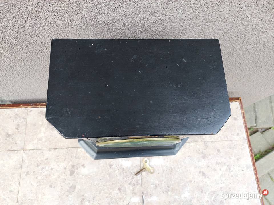 Zabytkowy zegar kominkowy francuski Samuel Marti Tczew