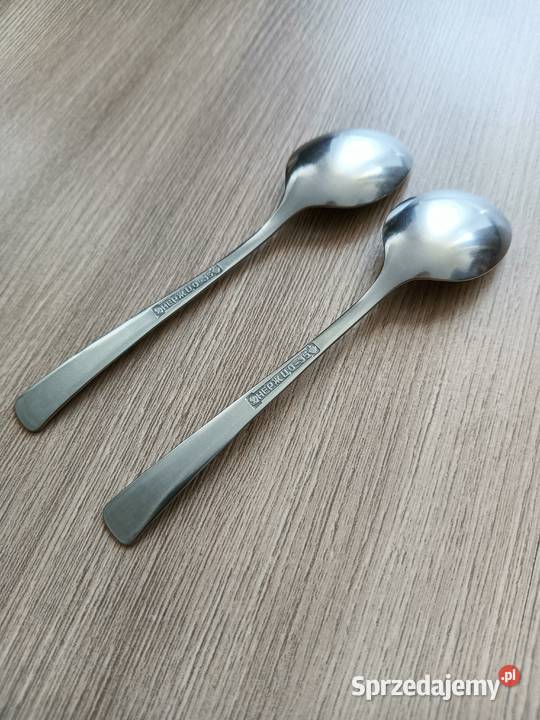 Małe łyżeczki do espresso kawy ZSRR Stal Kraków