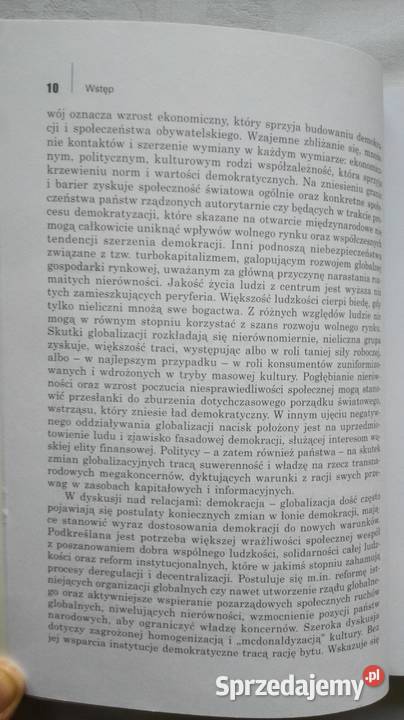 Demokracja w dobie globalizacji T 1 W praktyce politologia, stos. międzynarodowe Katowice
