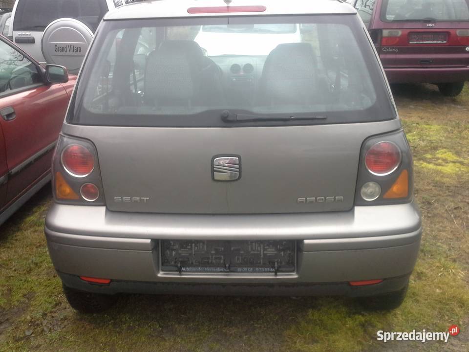 Seat Arosa zderzak tył tylny L57U osobowe Dębno