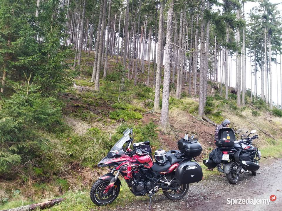 Benelli TRK 502 doinwestowany adventure kufry ABS Świdnica