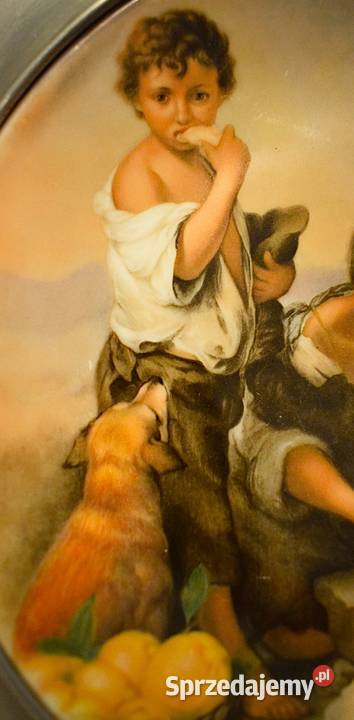 Mali żebracy Bartolome E Murillo talerz ozdobny Chełmno