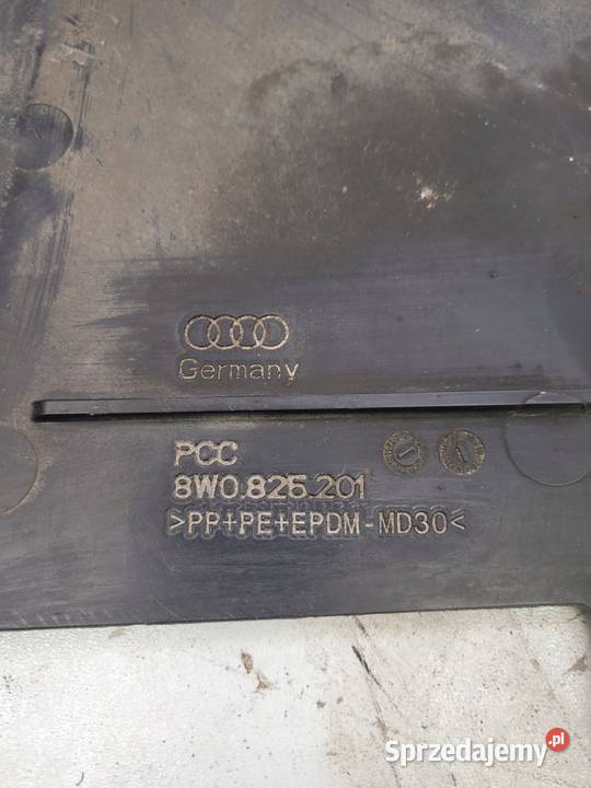 OSŁONA PODWOZIA LEWA AUDI A4 B9 A5 8W0825201 śląskie Przystajń sprzedam