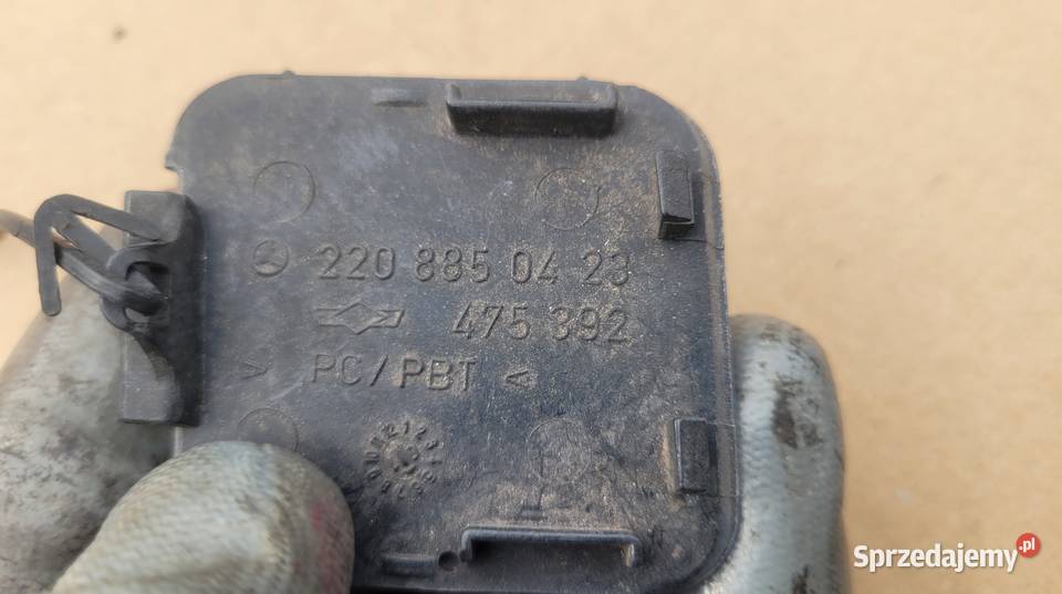 MERCEDES W220 ZAŚLEPKA HAKA ZDERZAKA TYL śląskie Ruda Śląska