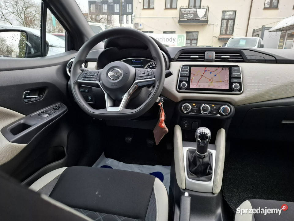 Nissan Micra Benzyna 90 Koni Navi Podgrzewane gniazdo SD lubelskie Lublin