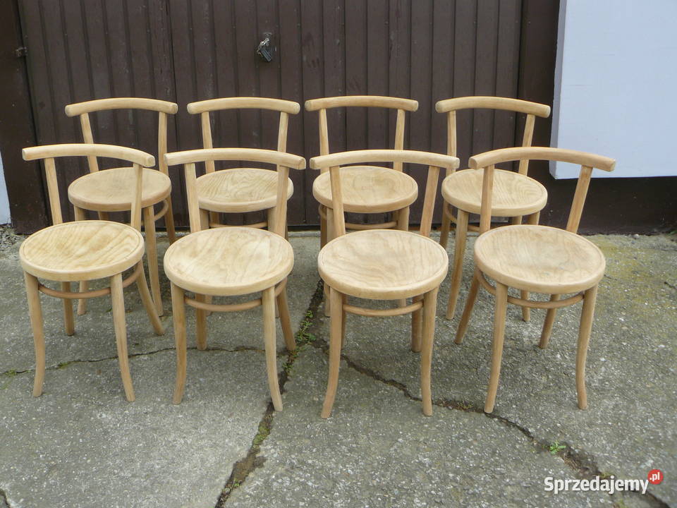 Stare krzesła sygnowane Thonet Nowy Sącz