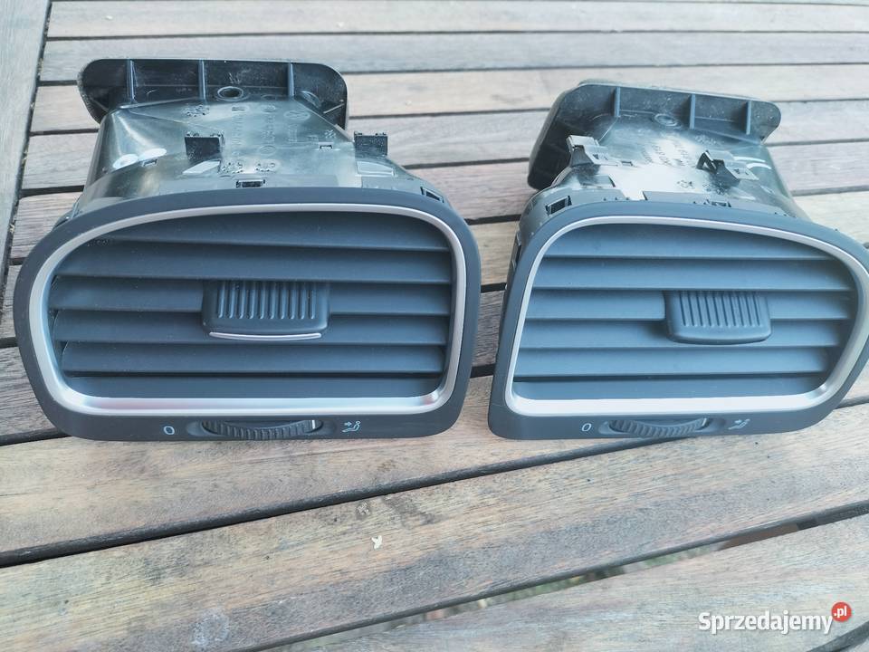 Oryginalne kratki nawiewu Volkswagen Golf 6 Ogrzewanie, wentylacja i klimatyzacja Chocianów sprzedam