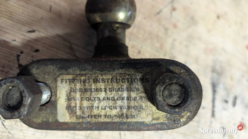 Hak holowniczy Nie używany Pozostałe sprzedam