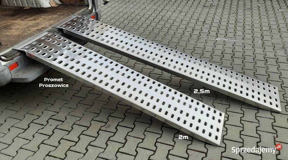 Trapy 2m 25m 3m Aluminiowe Najazdy 2 do Busa Kraków