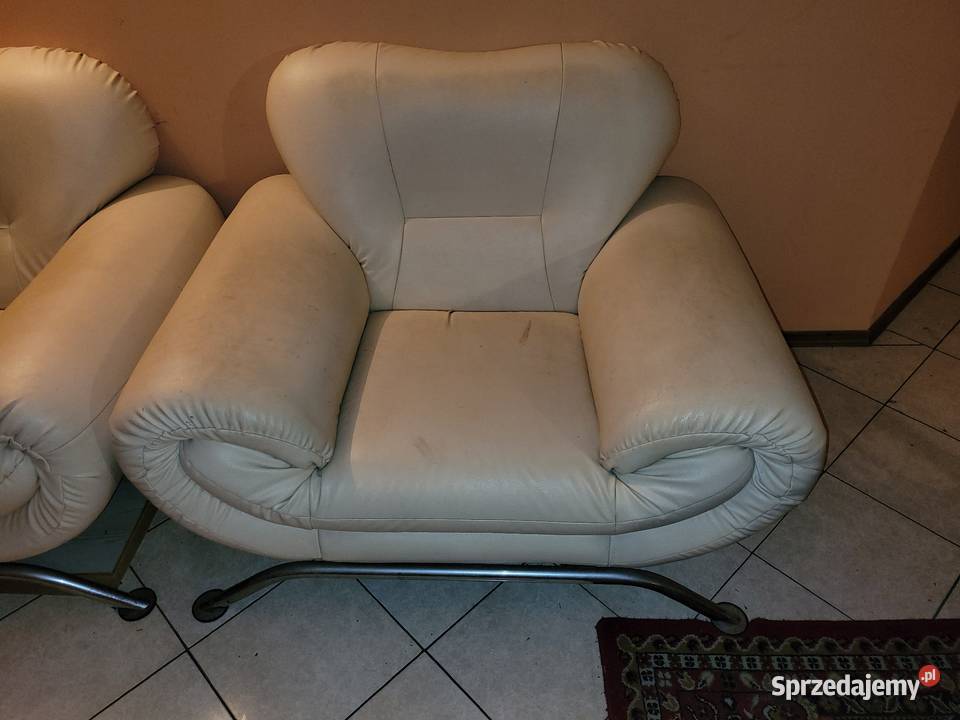Fotel + sofa ekoskóra