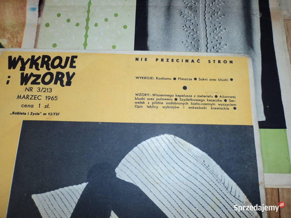 Wykroje i wzory Kobieta i życie 3 Nowy Sącz sprzedam