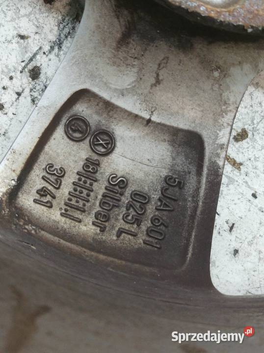 FELGA ALUMINIOWA R15 5X100 ET38 OC57MM 6JX15H2 Samochodowe