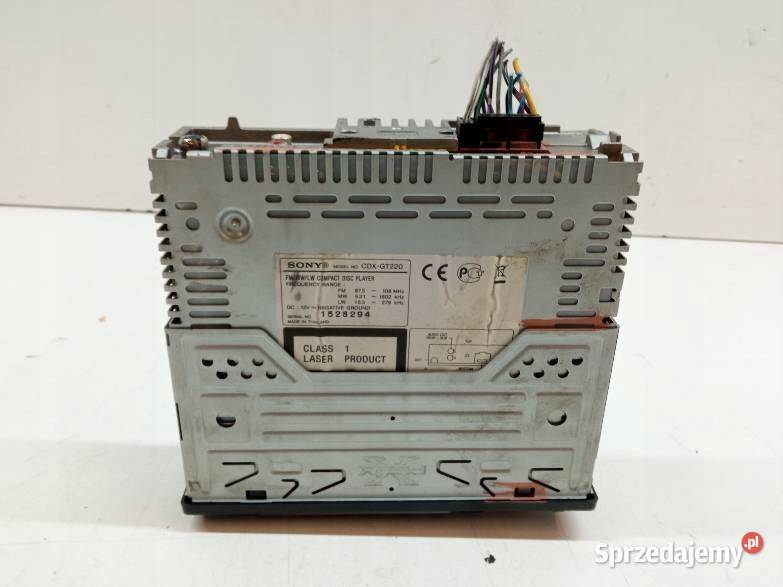RADIO SONY CDX GT220 VW Volkswagen Lupo I świętokrzyskie sprzedam