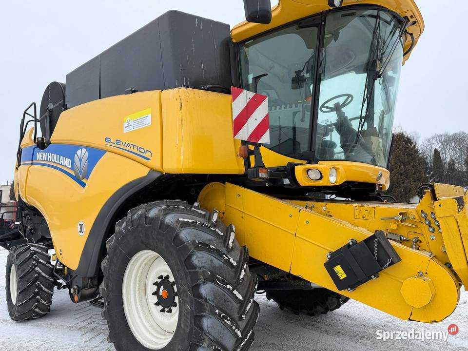 Kombajn zbożowy Holland CX8080 2014 heder Vario Nowa Ruda