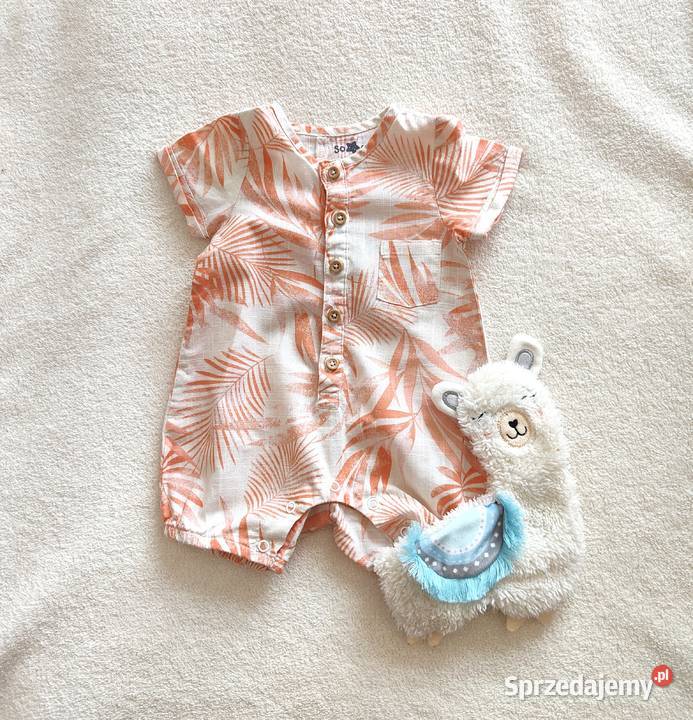 Kombinezon So Cute 62 rompers rampers bawełna Szczecin sprzedam
