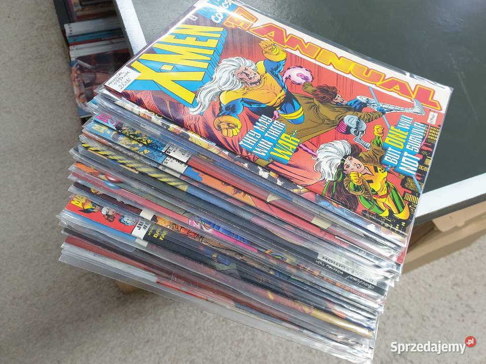 XMen kolekcja 33 oryginalnych komiksów Marvel pomorskie
